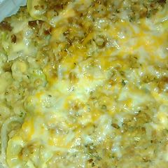A picture of Squash casserole.