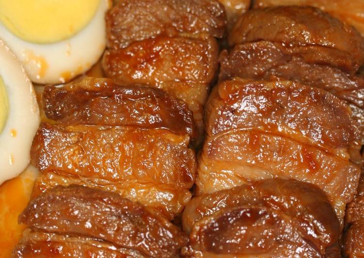 Easiest Way to Prepare Favorite Pork Belly Simmered in Ketchup