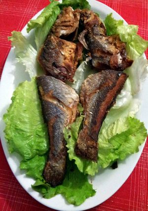 A picture of AMIEs Crispy FRIED FISH.