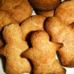 A picture of No Eggs or Butter Necessary! Pancake Mix Based Ginger Cookies.