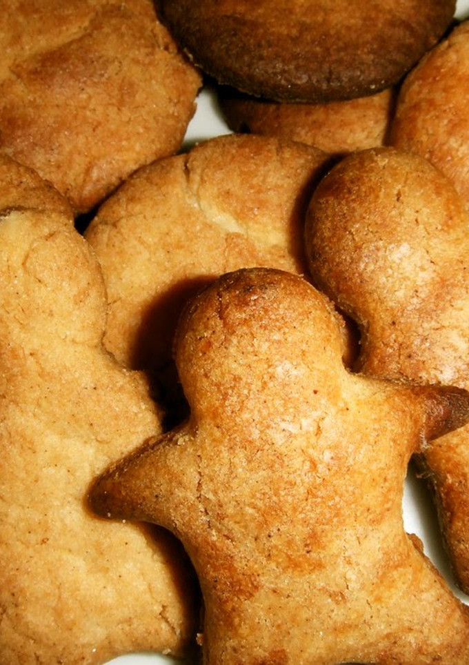 A picture of No Eggs or Butter Necessary! Pancake Mix Based Ginger Cookies.