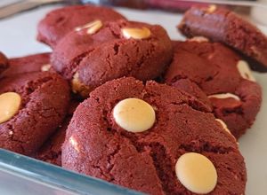 Una foto de Red velvet Cookies