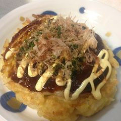 A picture of Onion Okonomiyaki.