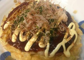 How to Make Appetizing Onion Okonomiyaki
