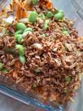 Salade de fève à l'asiatique