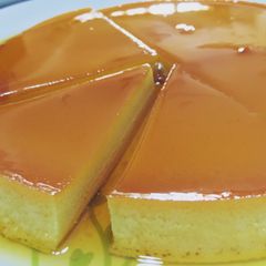 A picture of Pam's Simple flan....