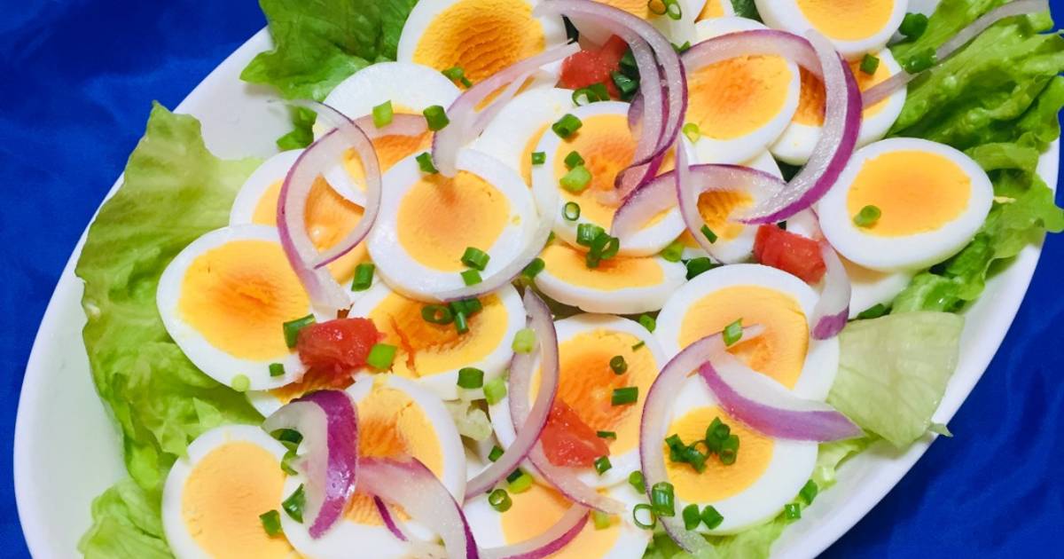 Ensalada Con Huevos Cocidos - 868 Recetas Caseras- Cookpad