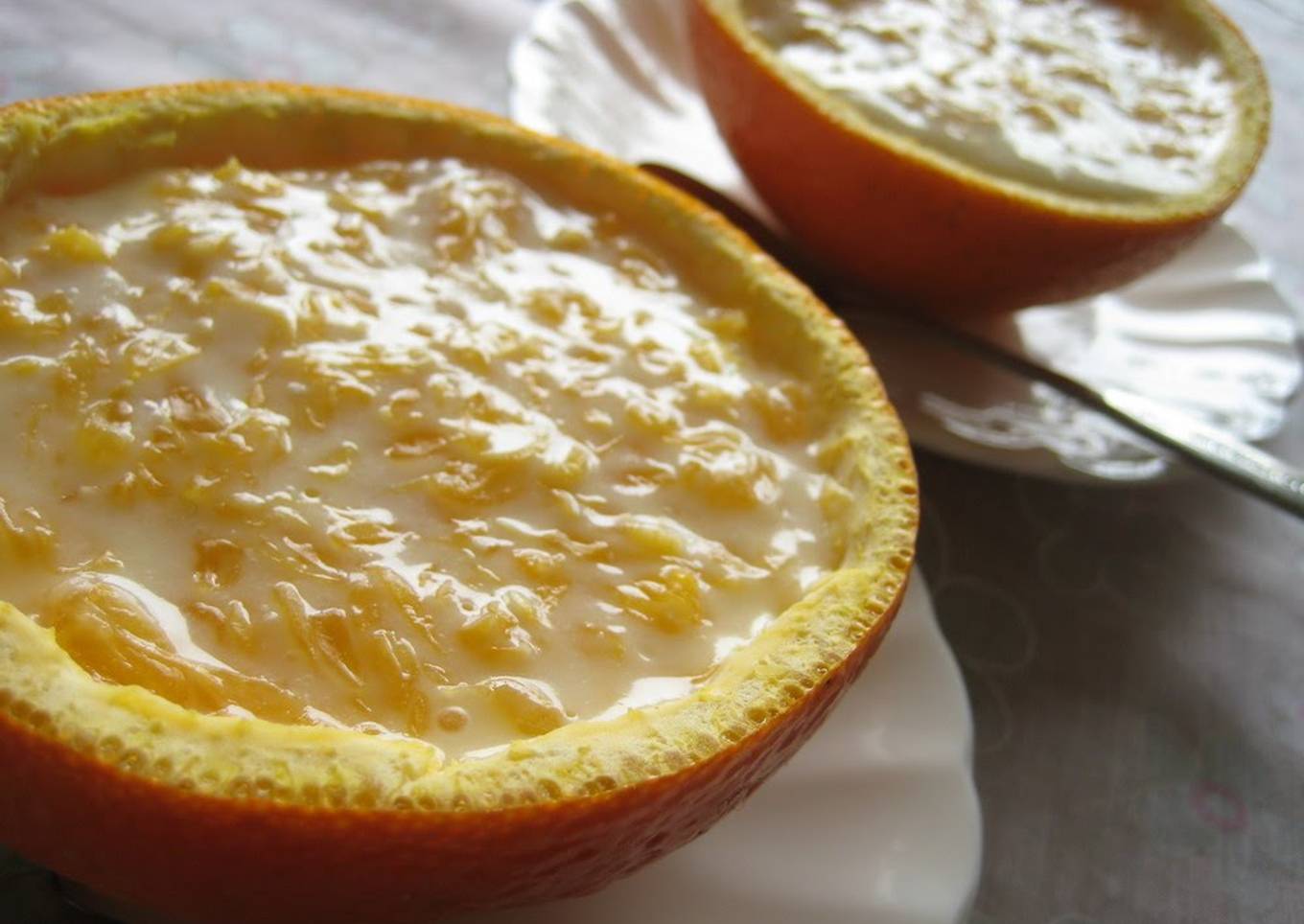 Iyokan Citrus Cups No-bake Cheesecake