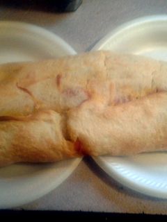 A picture of pizza roll.