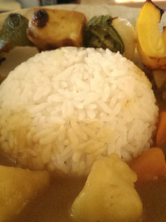 A picture of quick curry, happy meal.