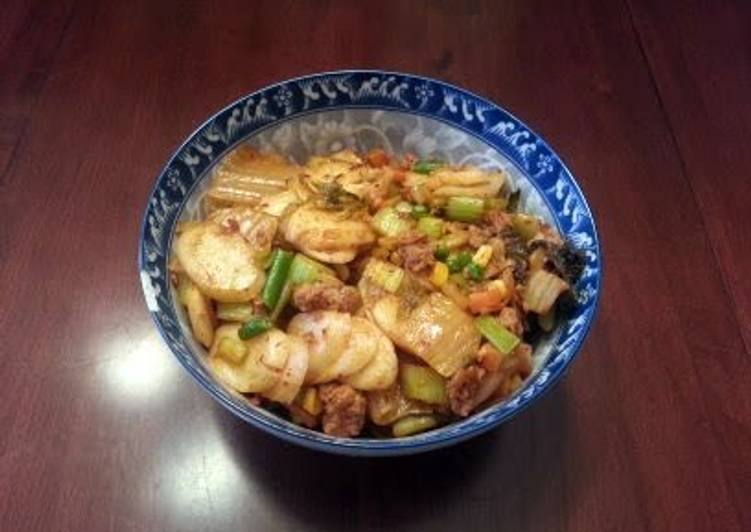 Recipe of Favorite Stir-fried Korean Rice Cake