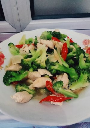 Foto resep Ayam burkoli