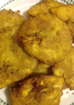 A picture of My Famous Fried Plantains.
