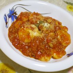 A picture of Easy Homemade Potato Gnocchi.