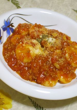 A picture of Easy Homemade Potato Gnocchi.