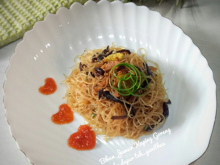 Cara Membuat Bihun Jamur Kuping (pr_mamakkusayang) Bahan Sederhana