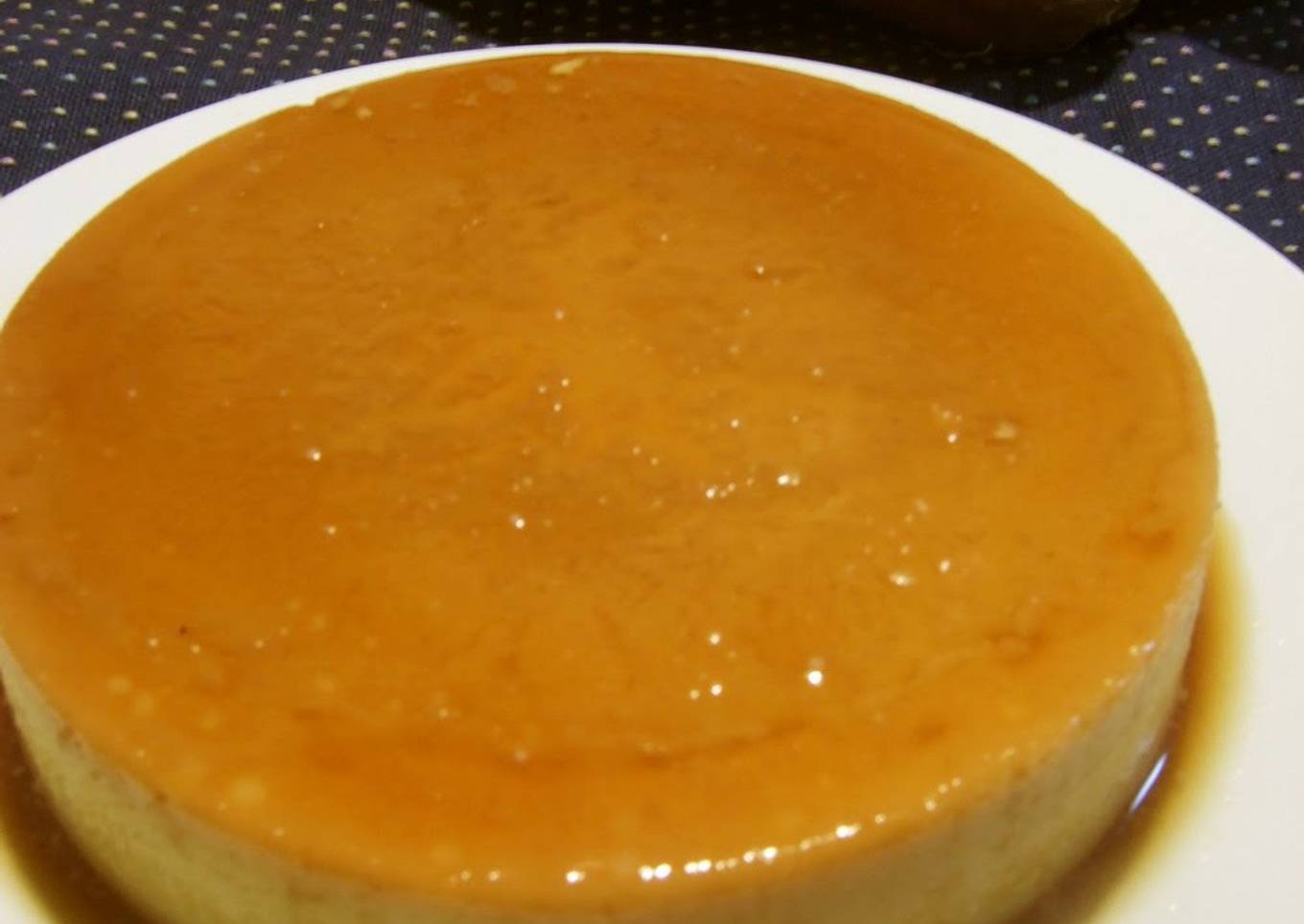 Light and creamy sweet potato pudding