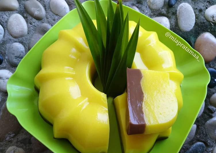 Resep Pudding Jagung Coklat Rasa Stroberi yang Lezat