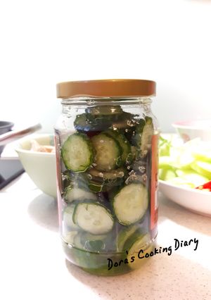 超簡單醃小黃瓜 的食譜成品照片