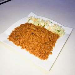 A picture of Jallof rice.