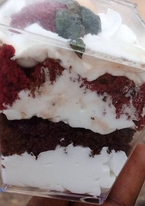 A picture of Cake parfait.