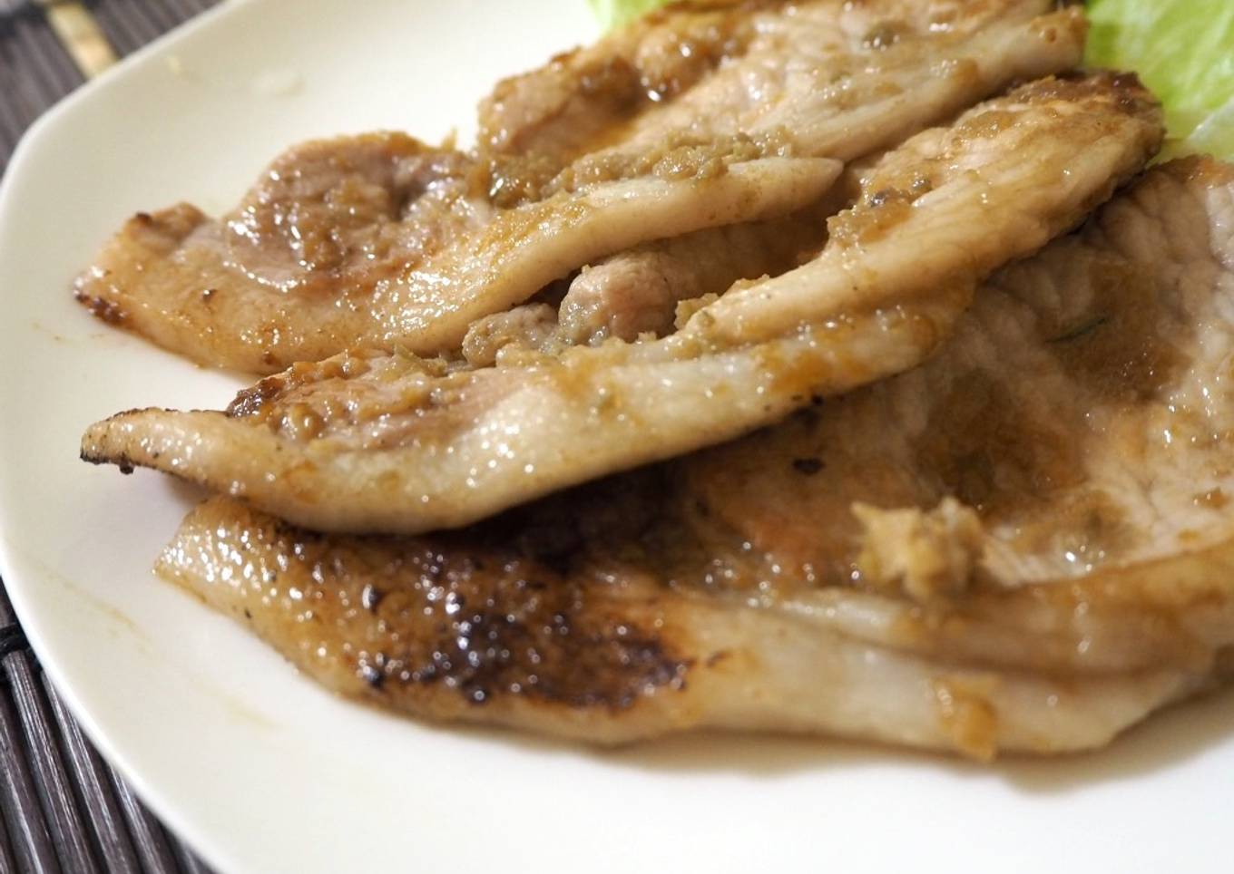 JapaneseÂ Ginger Pork (Shogayaki)