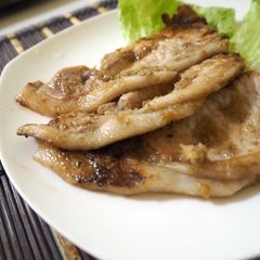A picture of Japanese Ginger Pork (Shogayaki).