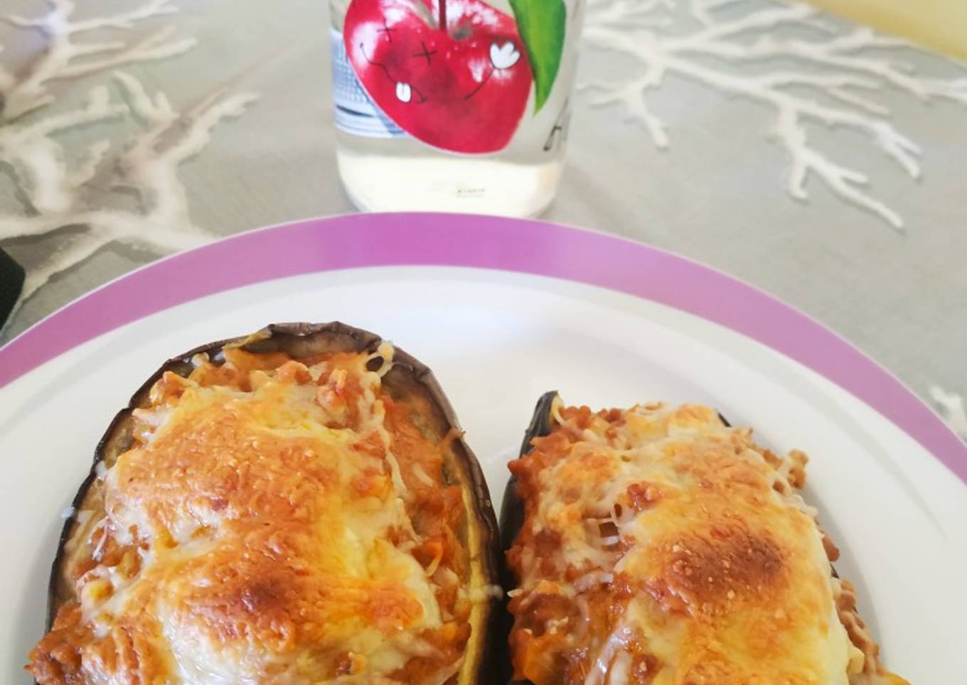 Berenjenas 🍆 rellenas de carne 🥩 picada