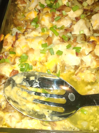 Recipe Loaded Potato and Chicken Casserole the So Delicious Appealing