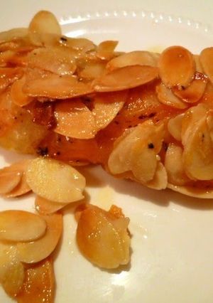 A picture of Crunchy Almond Salmon Sauté.