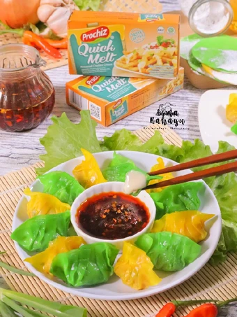 Langkah Gampang Menyiapkan Resep Gyoza Ayam isi keju yang Bikin Ngiler Anti Ribet, Uenak Banget