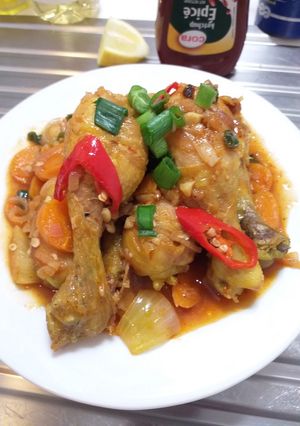 Foto resep Ayam Saus Asam-Manisnya Kehidupan