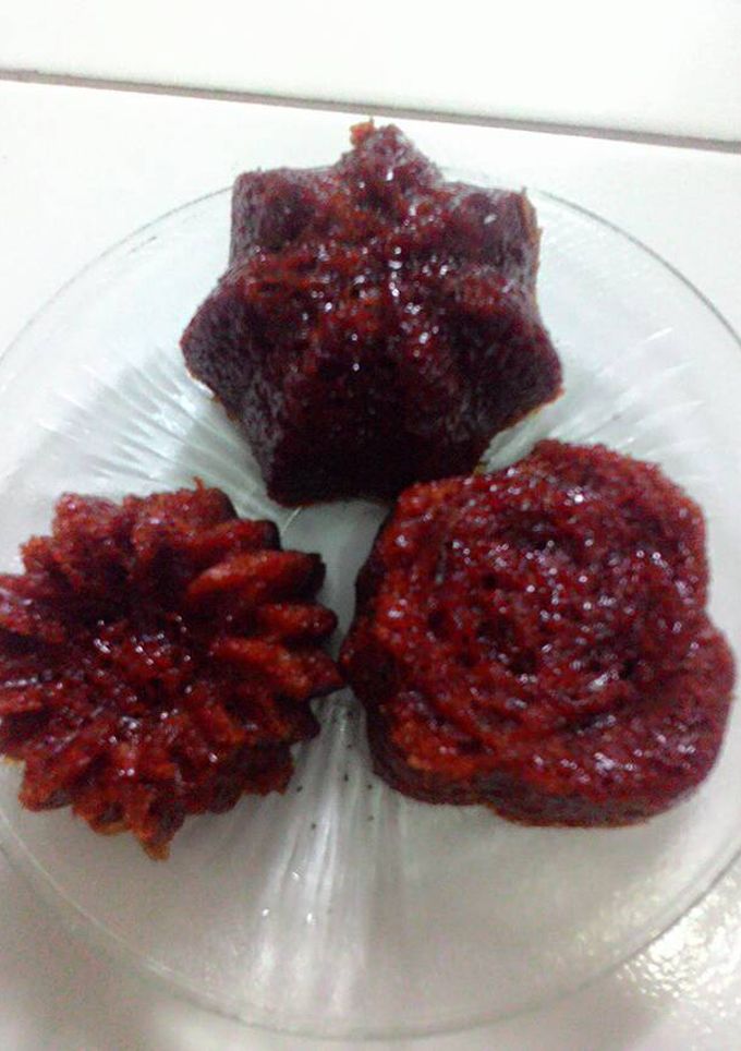 Foto resep Bolu karamel (sakura) mudah