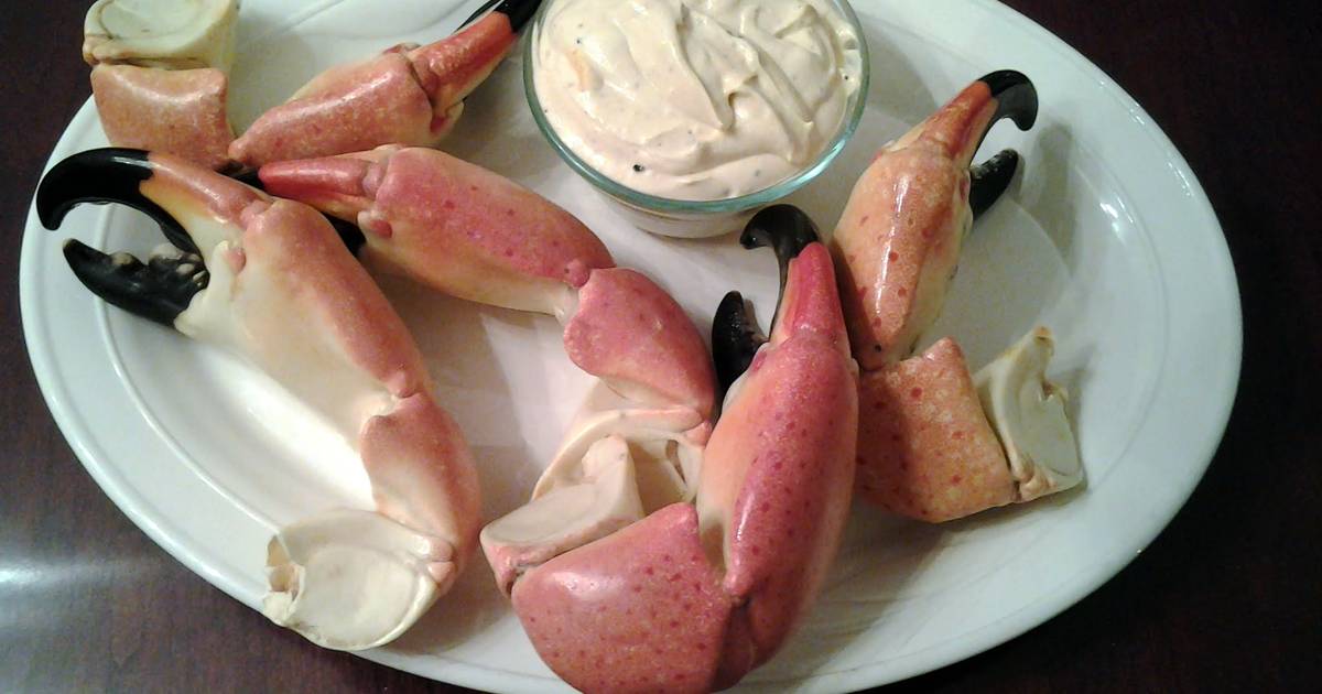 Crab stone mustard sauce recipes complement dip let press