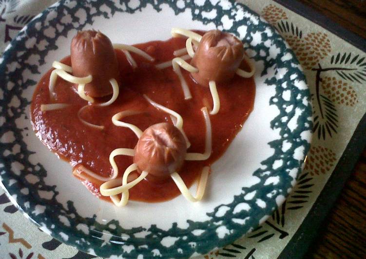 Octo Dogs and Sauce