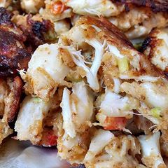 A picture of My Crab Cakes.