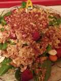Spinach and Kale Raspberry Salad