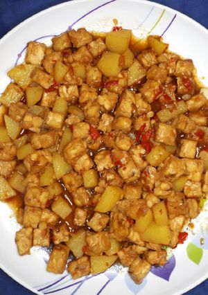 Foto resep Orek Kecap Tempe Kentang