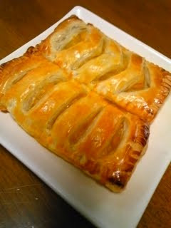 A picture of Creamy Pumpkin and Apple Pie.