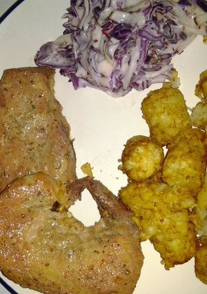A picture of Sweet Mustard pork loin.