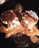 Sizzling Brownie on Tawa/Oreo Sizzling Brownie with Ice Cream