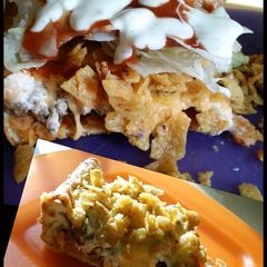A picture of Fritos taco casserole.