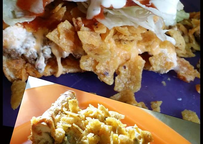 Recipe of Super Quick Homemade Fritos taco casserole