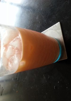 A picture of Jamaican Style Carrot Juice.