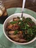 Bowl de arroz com frango