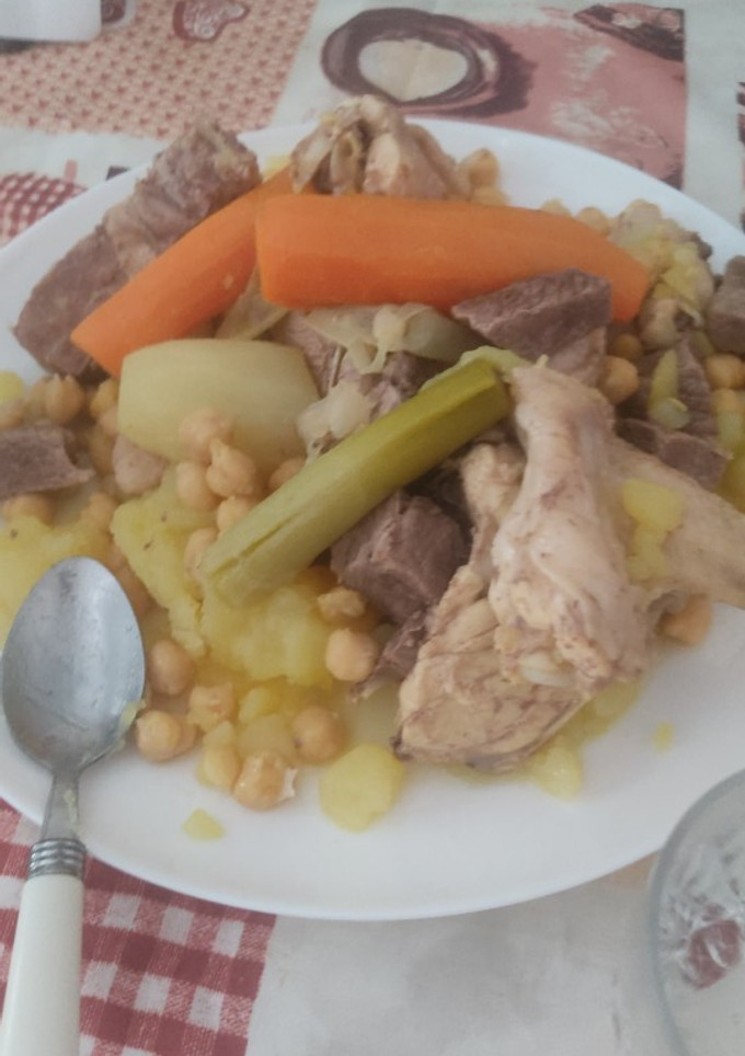 Una foto de Puchero en olla express