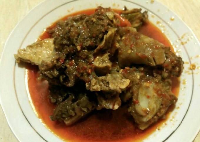 Resep Tulang Iga Sapi Masak Pedas Oleh Ummu Ashiilah Cookpad