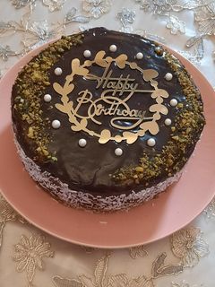 عکسی از دستور کیک تولد با خرده کیک