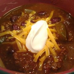 A picture of Chili with Beans.