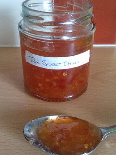 A picture of Vickys Thai-Style Sweet Chilli Dipping Sauce.